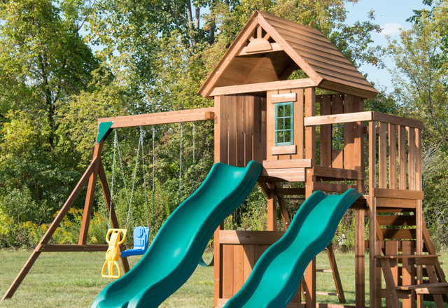 Just for You: Wooden Swing Sets